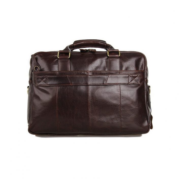 Leather Travel Briefcase,Large Leather Briefcase for Men