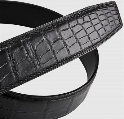 Luxury Automatic Buckle Crocodile Belt-2