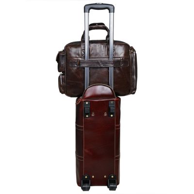 Men's Style Leather Travel Briefcase-Exhibition-1