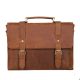 Slim Leather Messenger Bag, Leather Laptop Bag