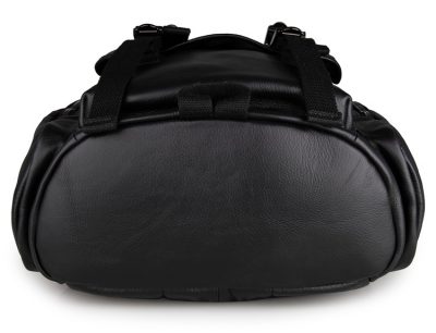 Stylish Urban Leather Backpack-Bottom
