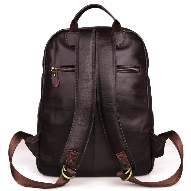Unisex Leather Backpack, Laptop Backpack