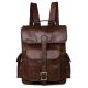 Unisex Vintage Leather Backpack Laptop School College Bookback