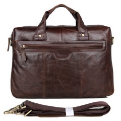 Vintage Leather Briefcase, Handmade Full Grain Leather Briefcase