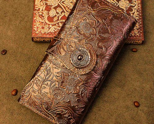 Brown Leather Wallets