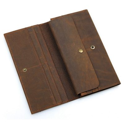 Crazy Horse Leather Wallet-1