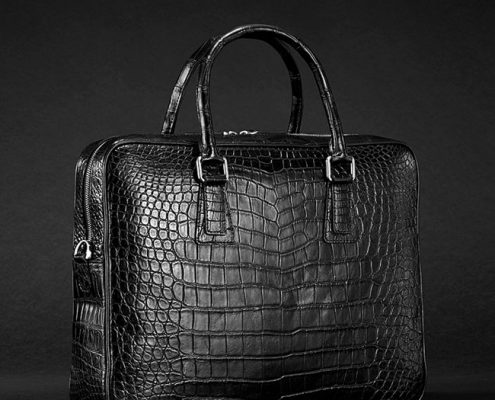 Crocodile Briefcase-Gifts for Men