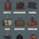 styles of men's bags