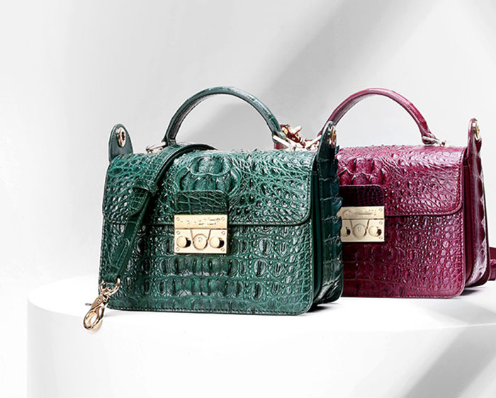 VANGOSEDUN's Handmade Crocodile Leather Bags