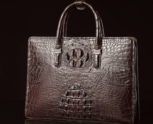 Genuine Alligator Leather Bag for Your Vacation