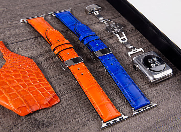 Alligator Crocodile Apple Watch Bands Straps for Men and Women
