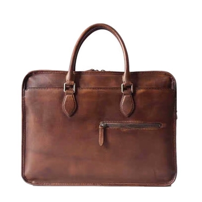 Handmade Vintage Leather Briefcase